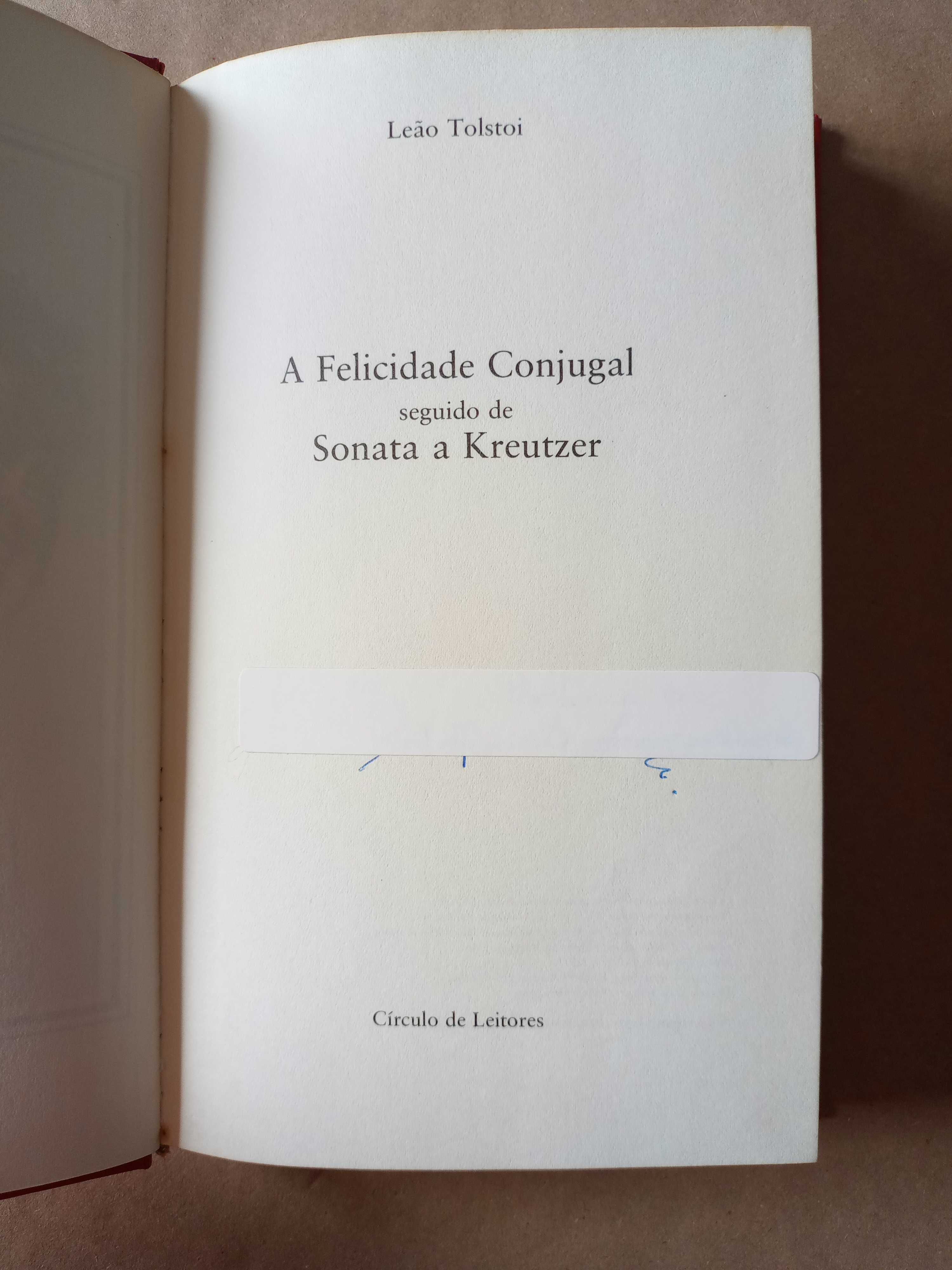 Felicidade Conjugal e Sonata a Kreutzer de Lev Tolstoi