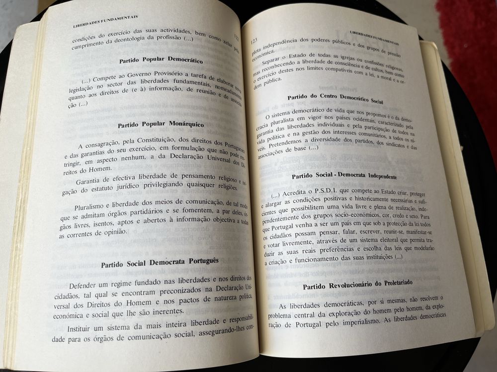 Livro Partidos Politicos Ponto por Ponto