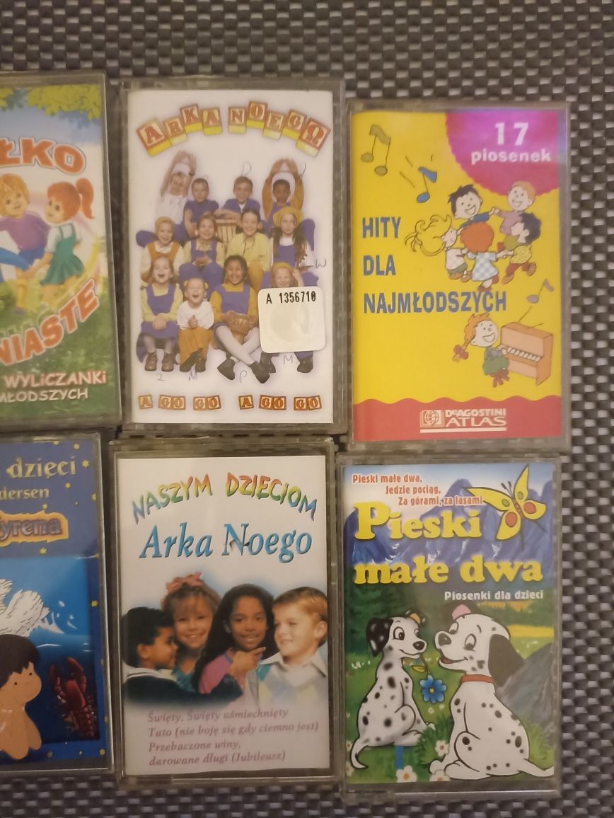 Bajki dla dzieci zestaw  kasety audio
