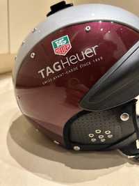 Kask narciarski Tag Heuer PZN - idealny stan CASCO