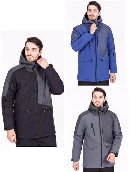 РОЗПРОДАЖ!! Зимняя горнолыжная термо куртка лыжная мужская Just Play