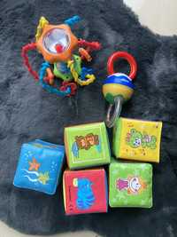 Zestaw zabawek dla niemowlaka - Chicco, Smiki i Canpol Baby