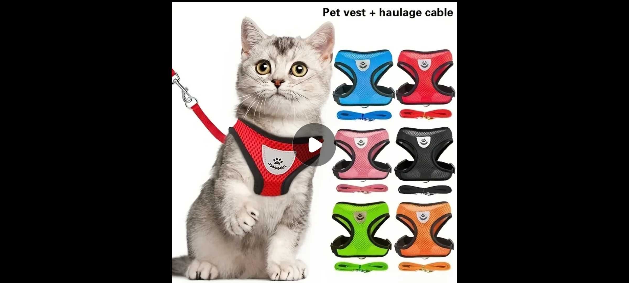 Sprzedam szelki dla psa i kota."L"