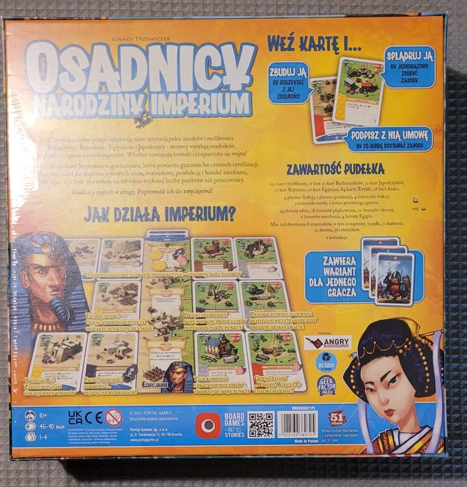 Osadnicy Narodziny Imperium - gra planszowa NOWA W FOLII