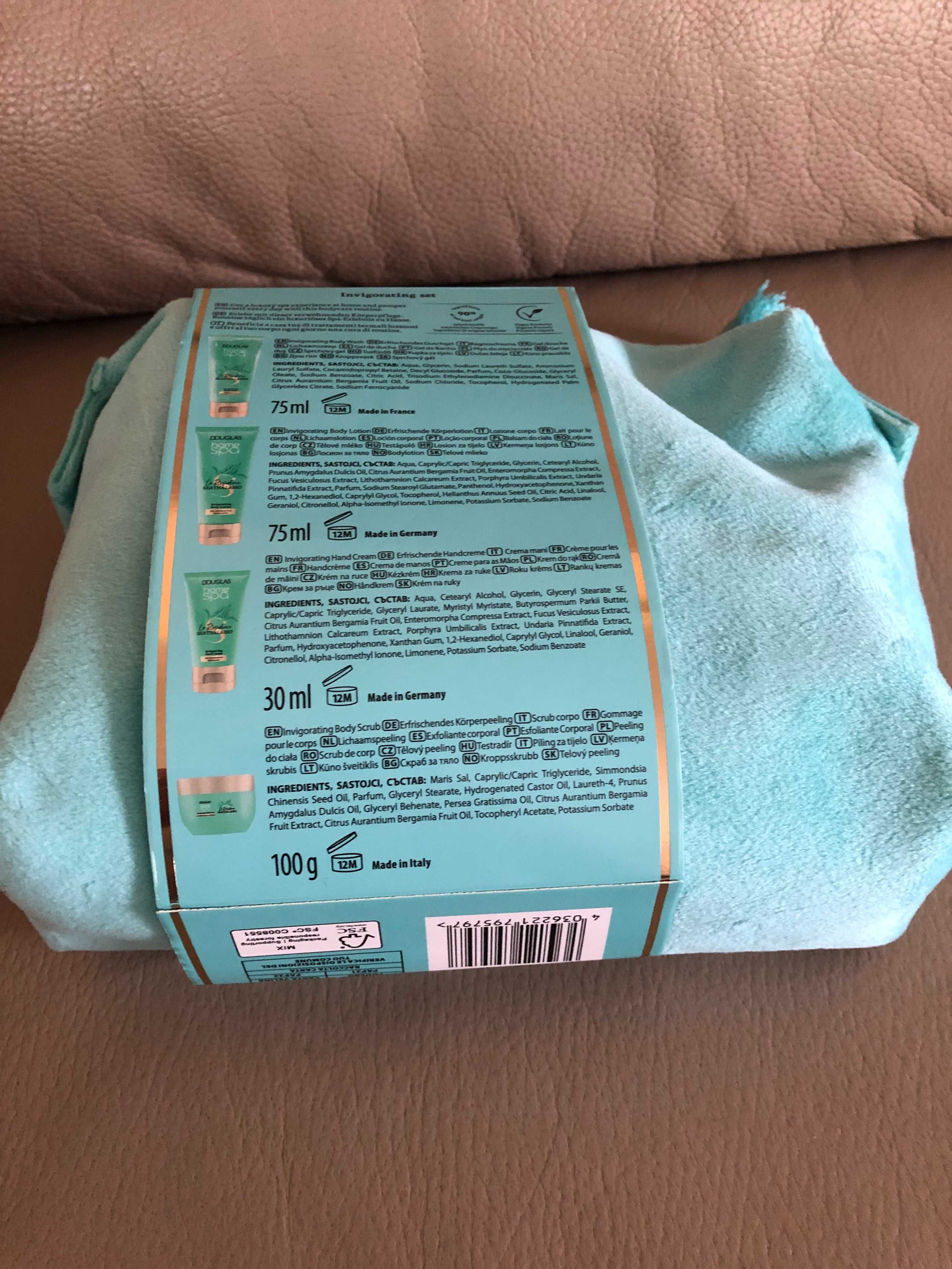 Zestaw kosmetyczka + kosmetyki Douglas home spa Seathalasso