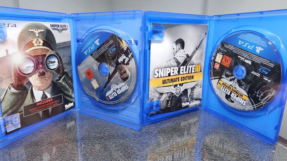 2X Sniper Elite III 3 4 IV Afrika Itália África PS4 PlayStation 4