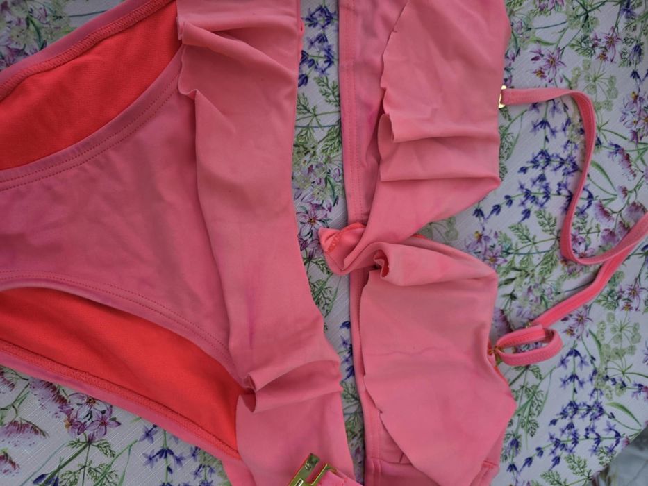 Strój kąpielowy rozm. 36 falbanki