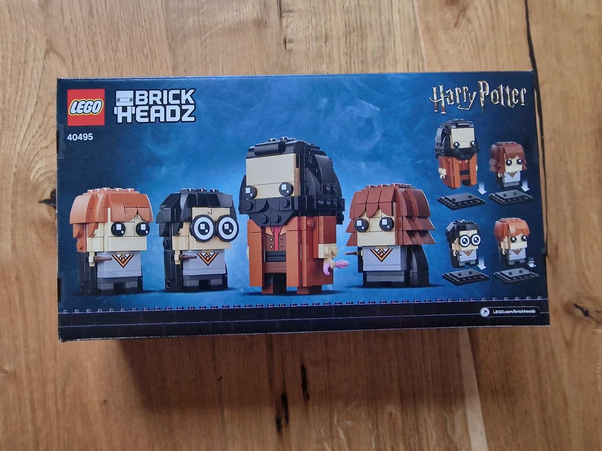 LEGO 40495 BrickHeadz - Harry, Hermiona, Ron i Hagrid