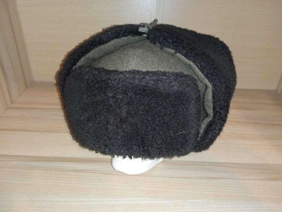 Czapka uszanka zimowa PRL