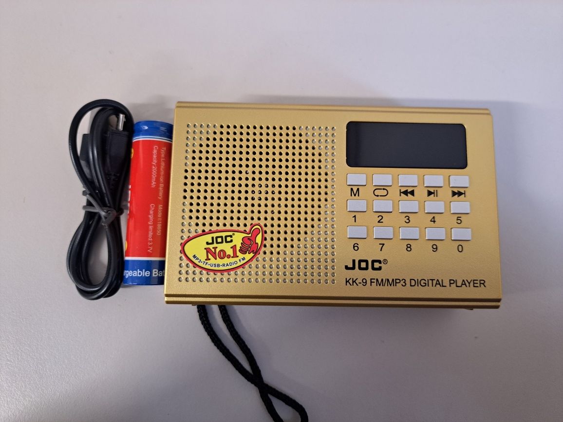 Mini radio kieszonkowe JOC kolor złoty