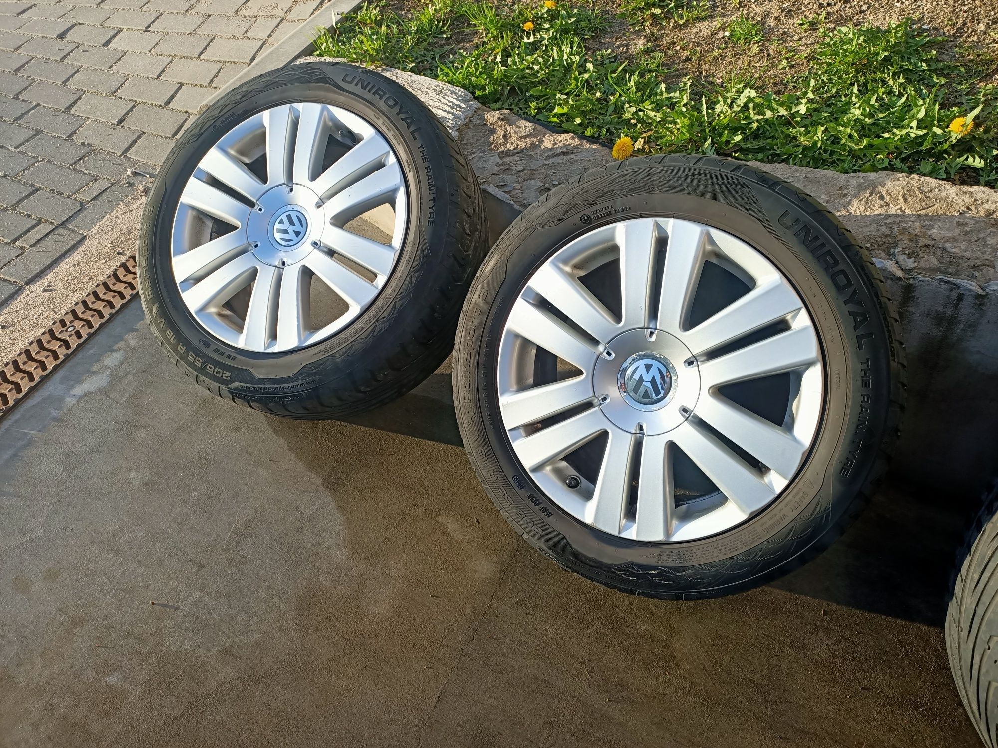 koła aluminiowe vw passat felgi 16 cali lato tiguan caddy golf  5x112