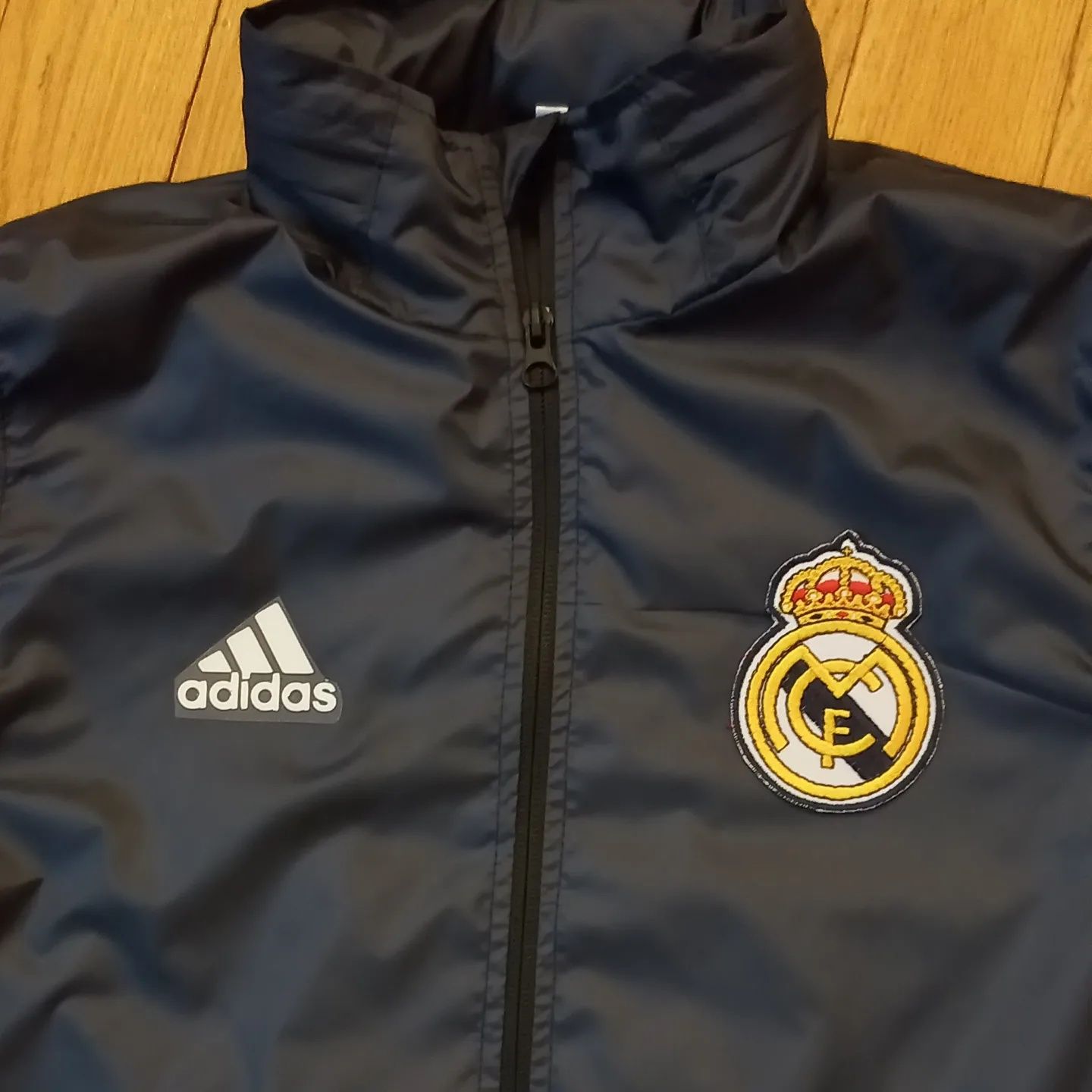 Вітровка Реал куртка Adidas спортивна Тренувальна дитяча