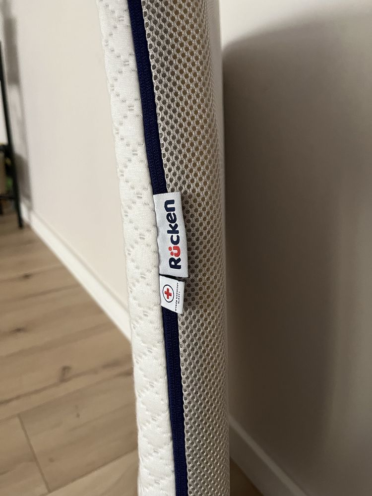 Materac do Chicco 82x50 cm Rücken PiankaHR 4w1 antybakteryjny + tencel