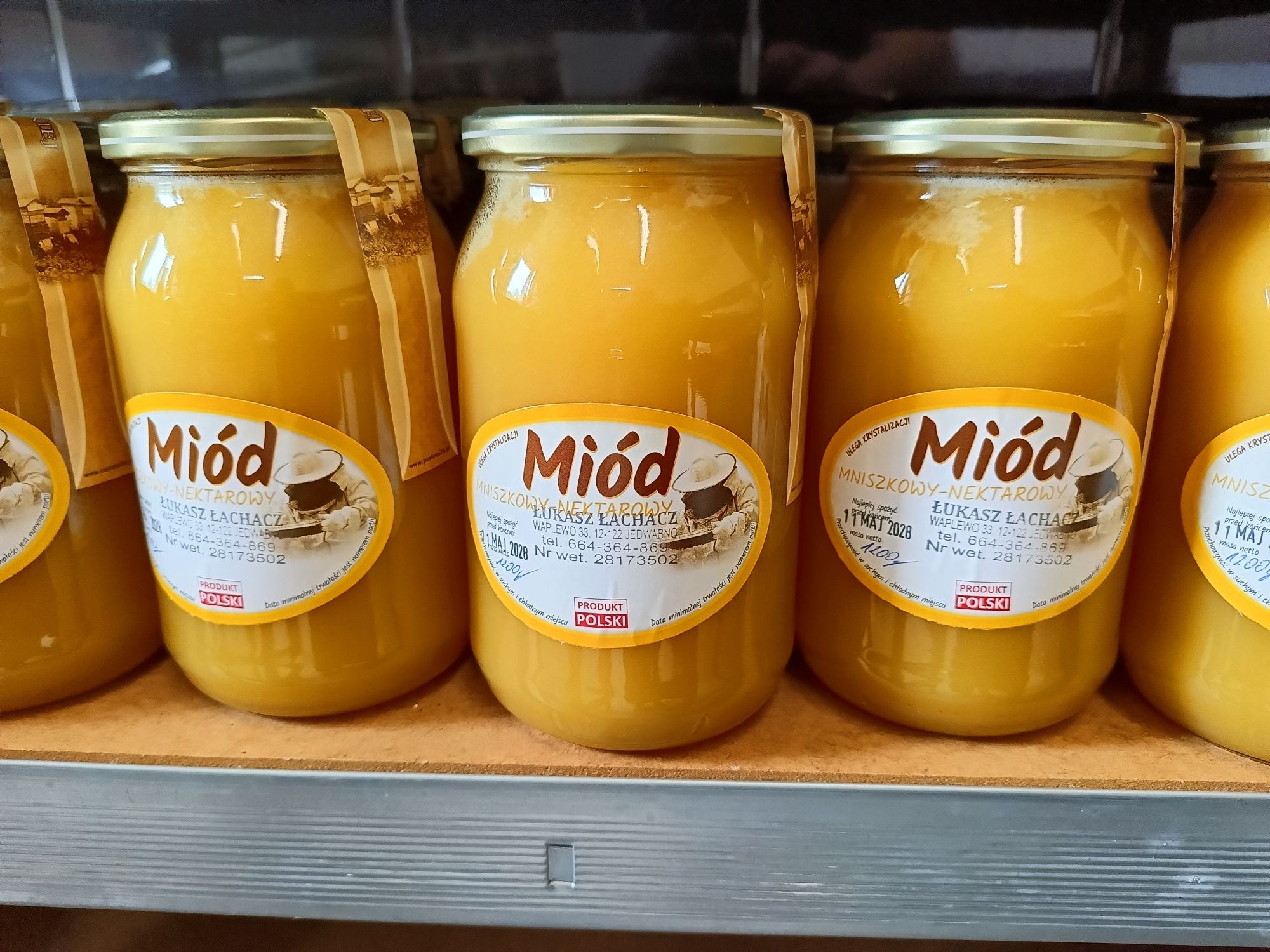 Miód rzepakowy i mniszkowy