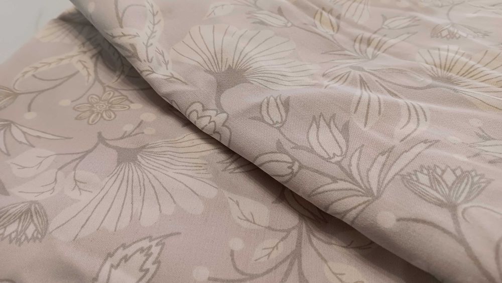 Pościel Livarno 200x220 + dwie poszewki 70x80 beżowa nowa!