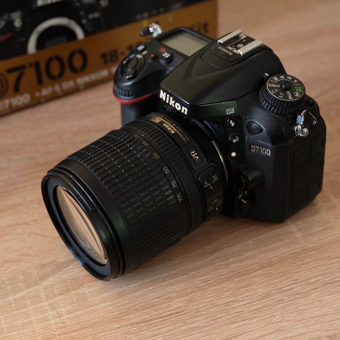Nikon D7100 + об'єктив 18-105mm VR