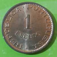 1$00 de 1974, da ex-colónia Angola