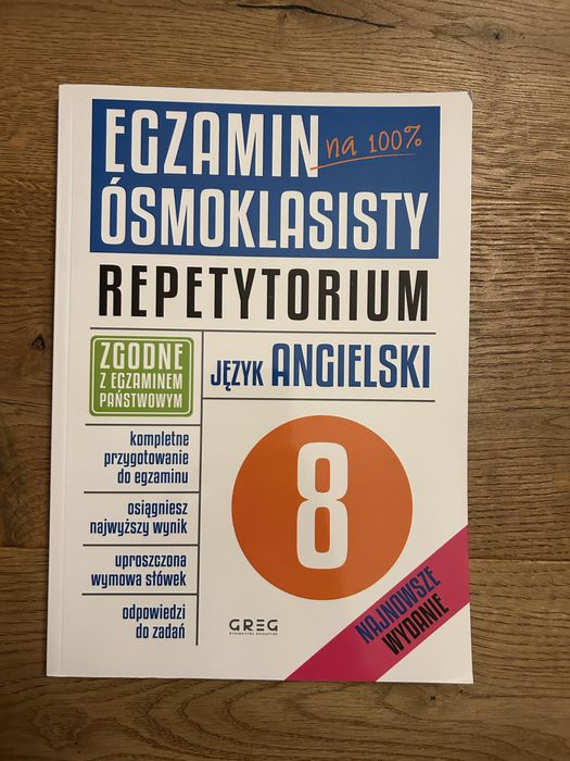 Repetytorium 8 klasisty - j. angielski
