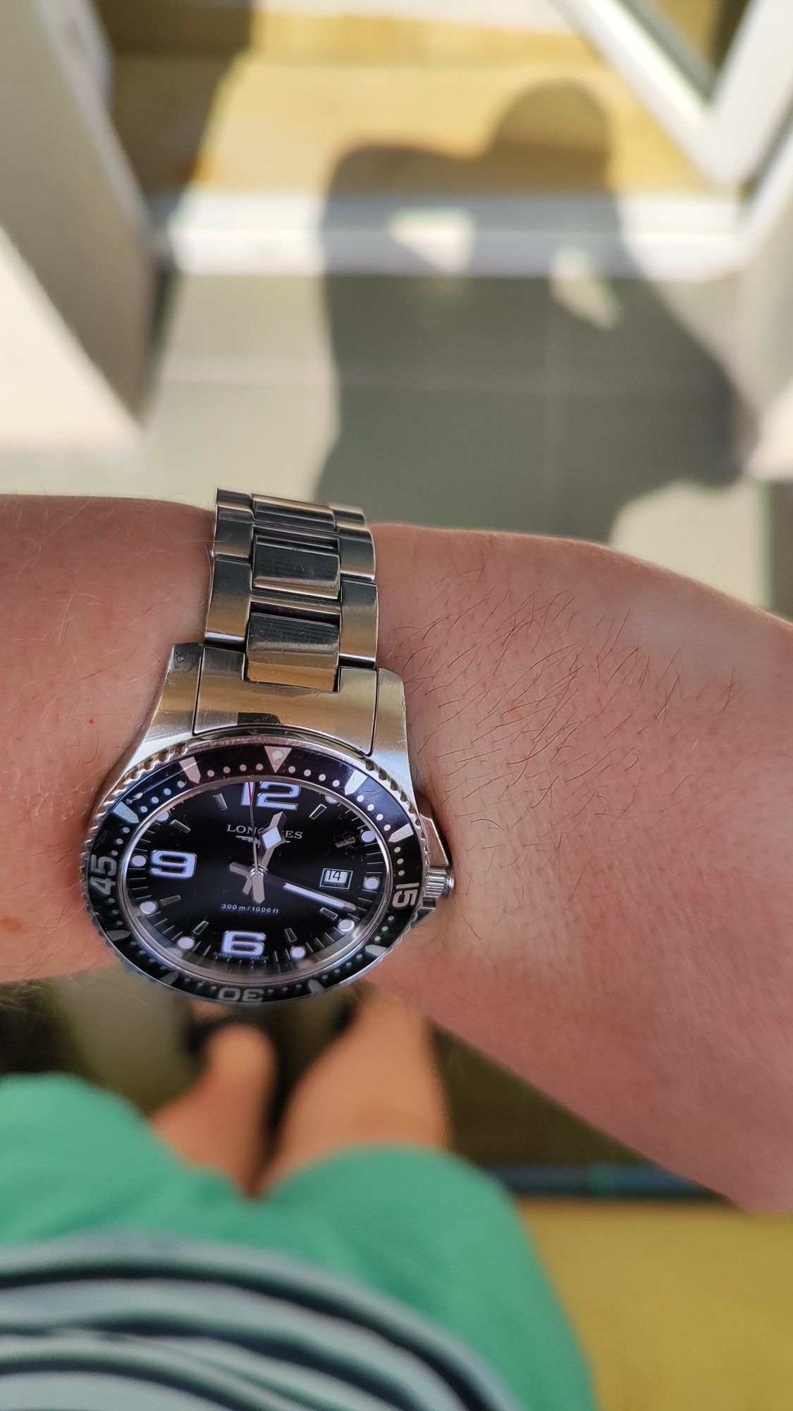 Longines HydroConquest L3.689.4 300m Full zestaw