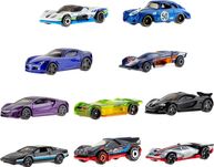 Набір 10 шт гоночних машинок Hot Wheels в масштабі 164