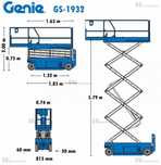 Podnośnik nożycowy,przegubowy,teleskopowy Genie,Jlg,NIftylift,Haulotte