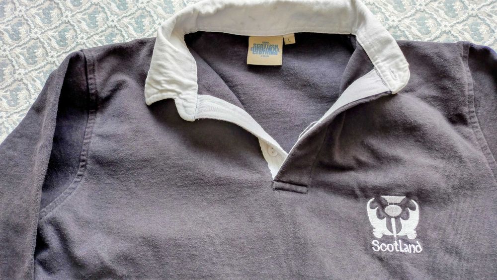 Camisola Polo Rugby Escocia Scotland M