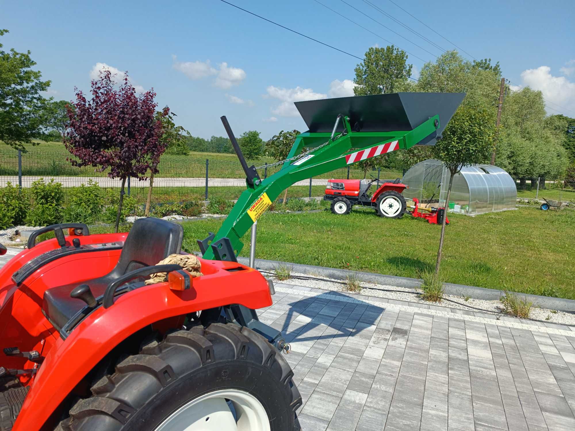 Części/Łycha Dostawa Ładowacz na TUZ do Ciągników Kubota Iseki Itp