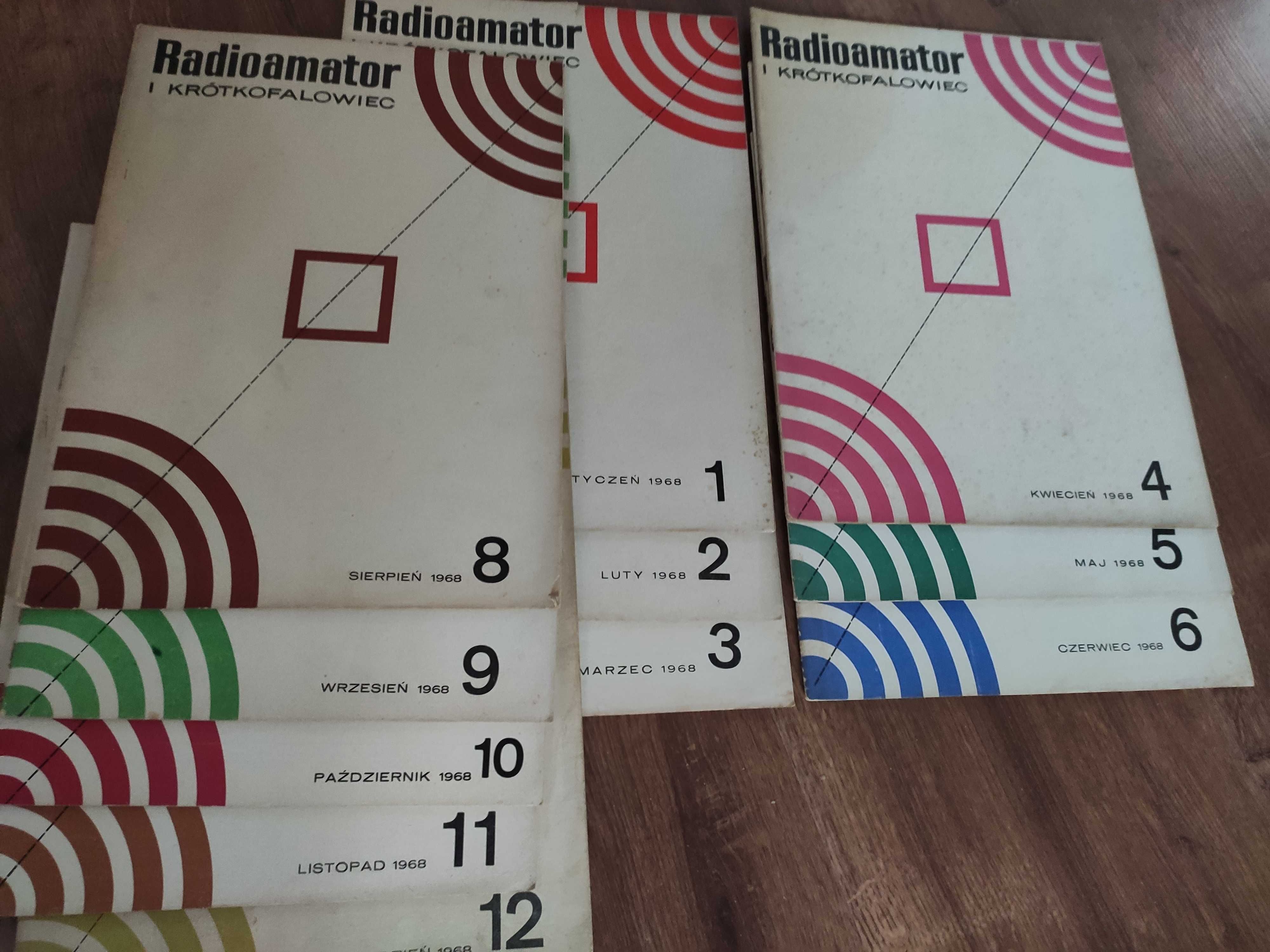 czasopisma Radioamator 1968