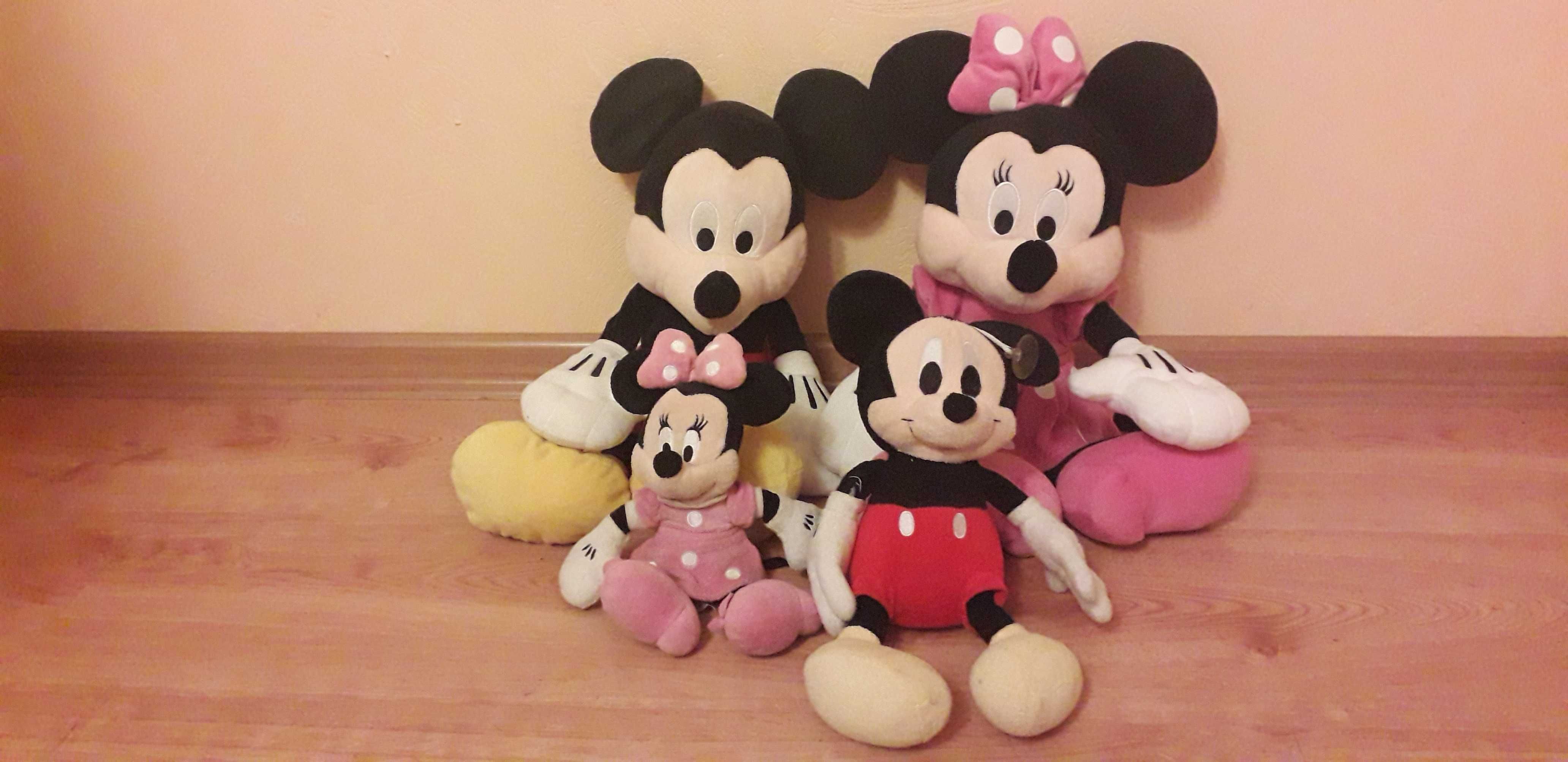 Maskotki Miki i Minnie- zestaw, pluszaki, Disney Mickey Mouse