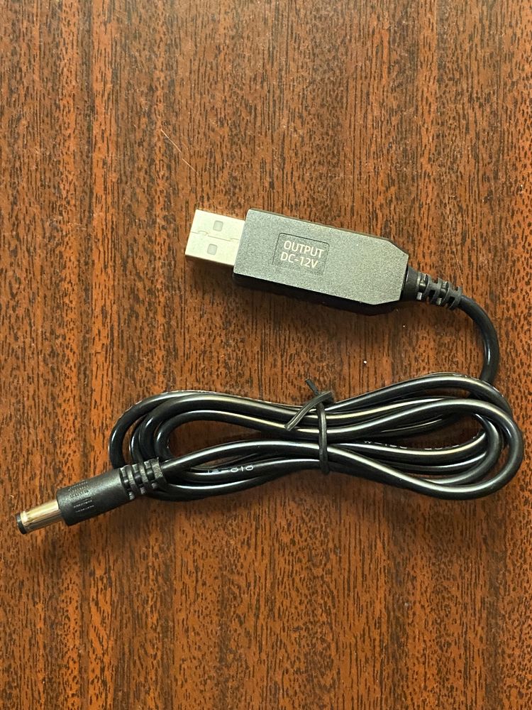 Кабель USB DC 12v