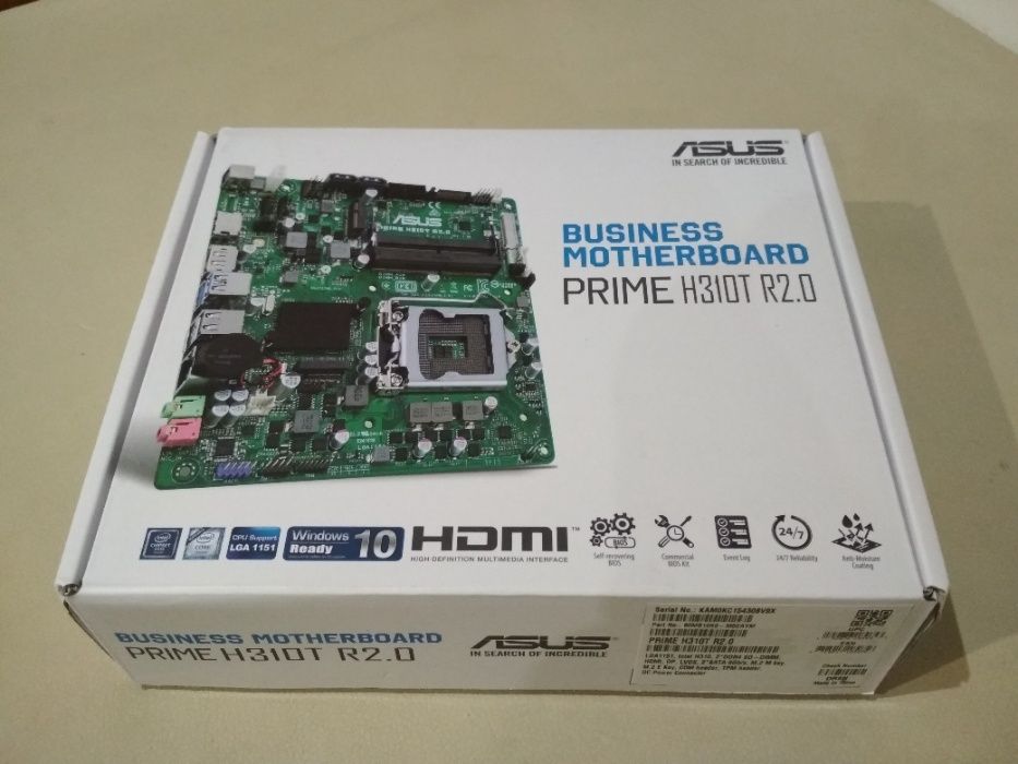 Материнська плата Asus Prime H310T R2.0