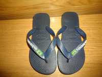 Oryginalne granatowe japonki Havaianas Brazil rozmiar 29-30