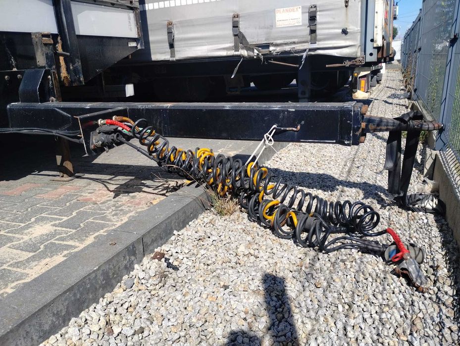 zaczep dyszel do przyczepy tandem