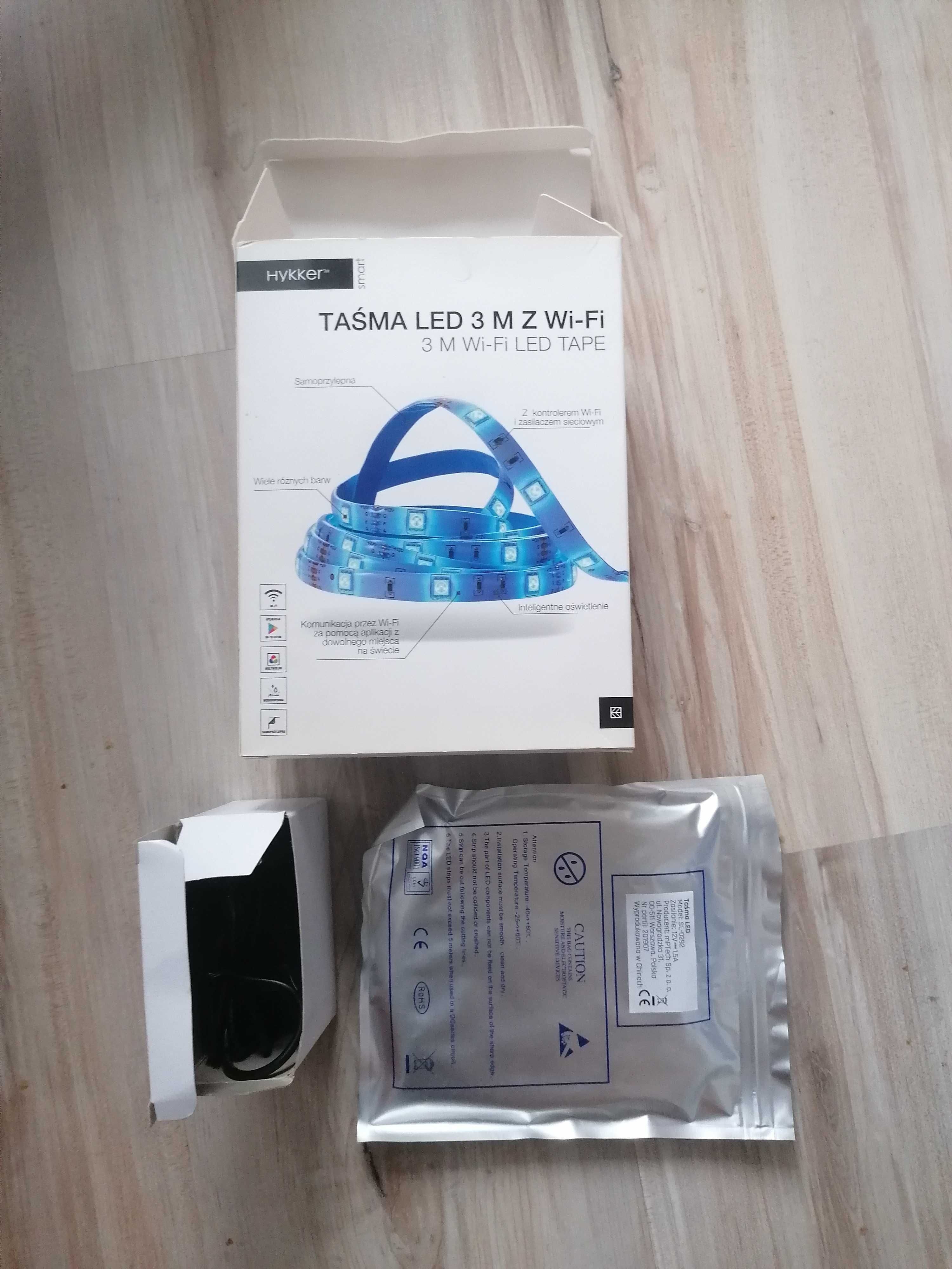 Taśma LED 3 M z Wi-Fi Hykker nowa
