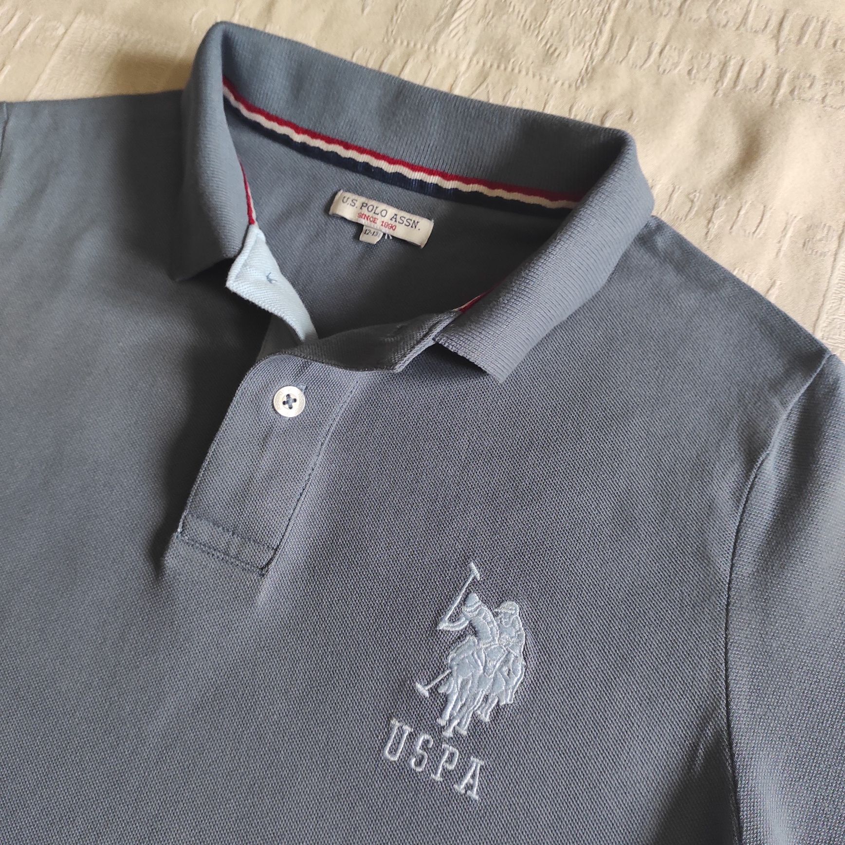 Поло U.S. Polo ASSN 12-13 лет оригинал футболка р. 152-158
