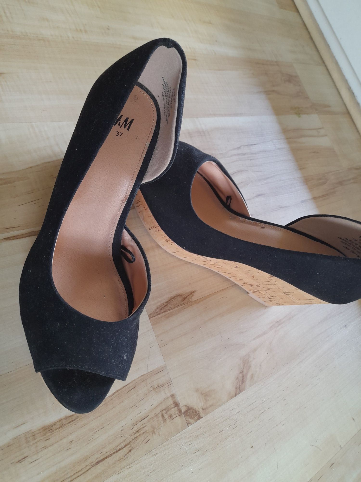 Sandałki buty platforma H&M 37