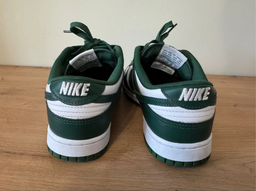Nike dunk low zielone