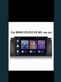 Android Radio BMW E39 X5 E53 Android gps rds 9"