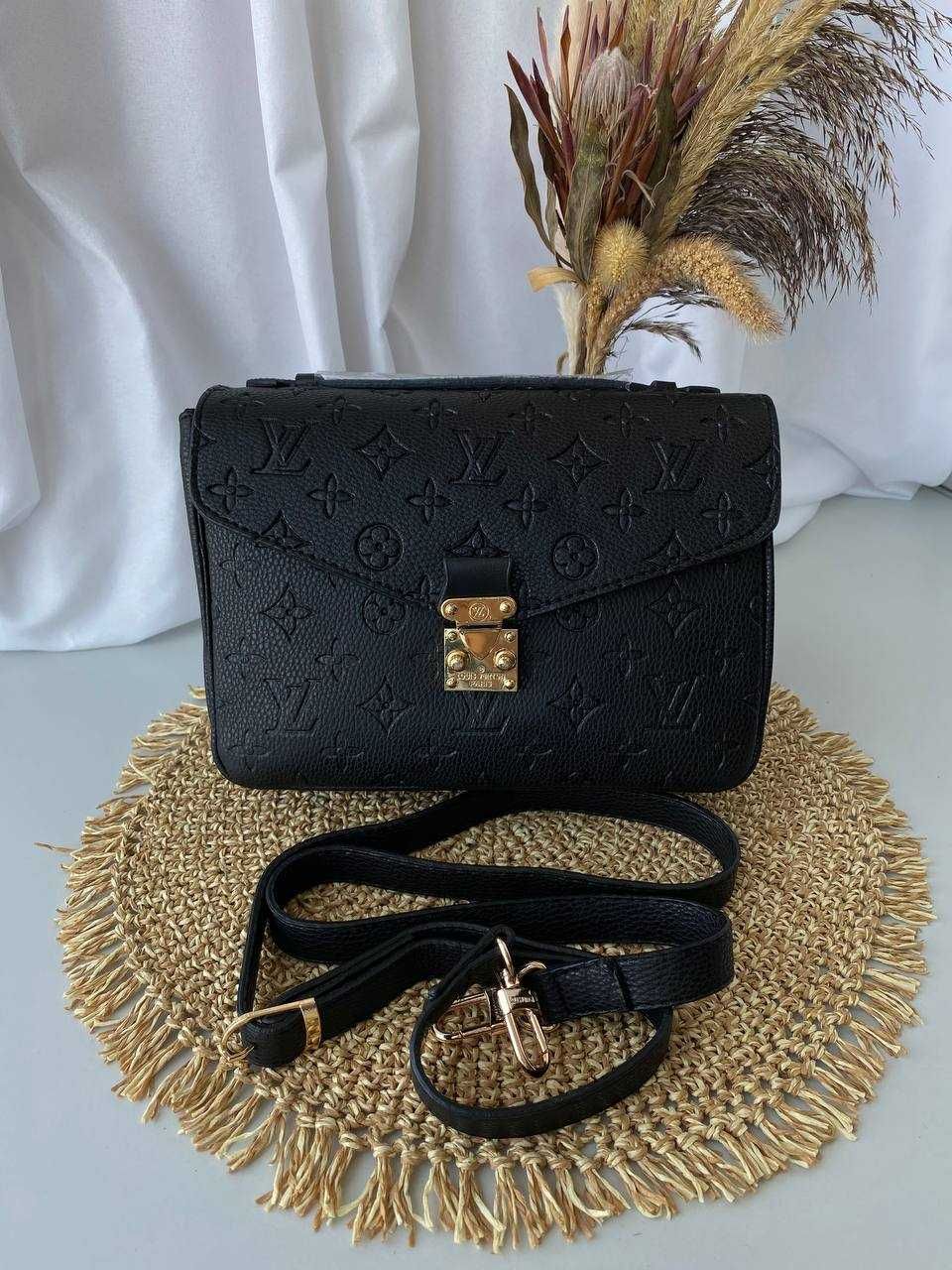Torba damska na ramie Metis Black damska torebka