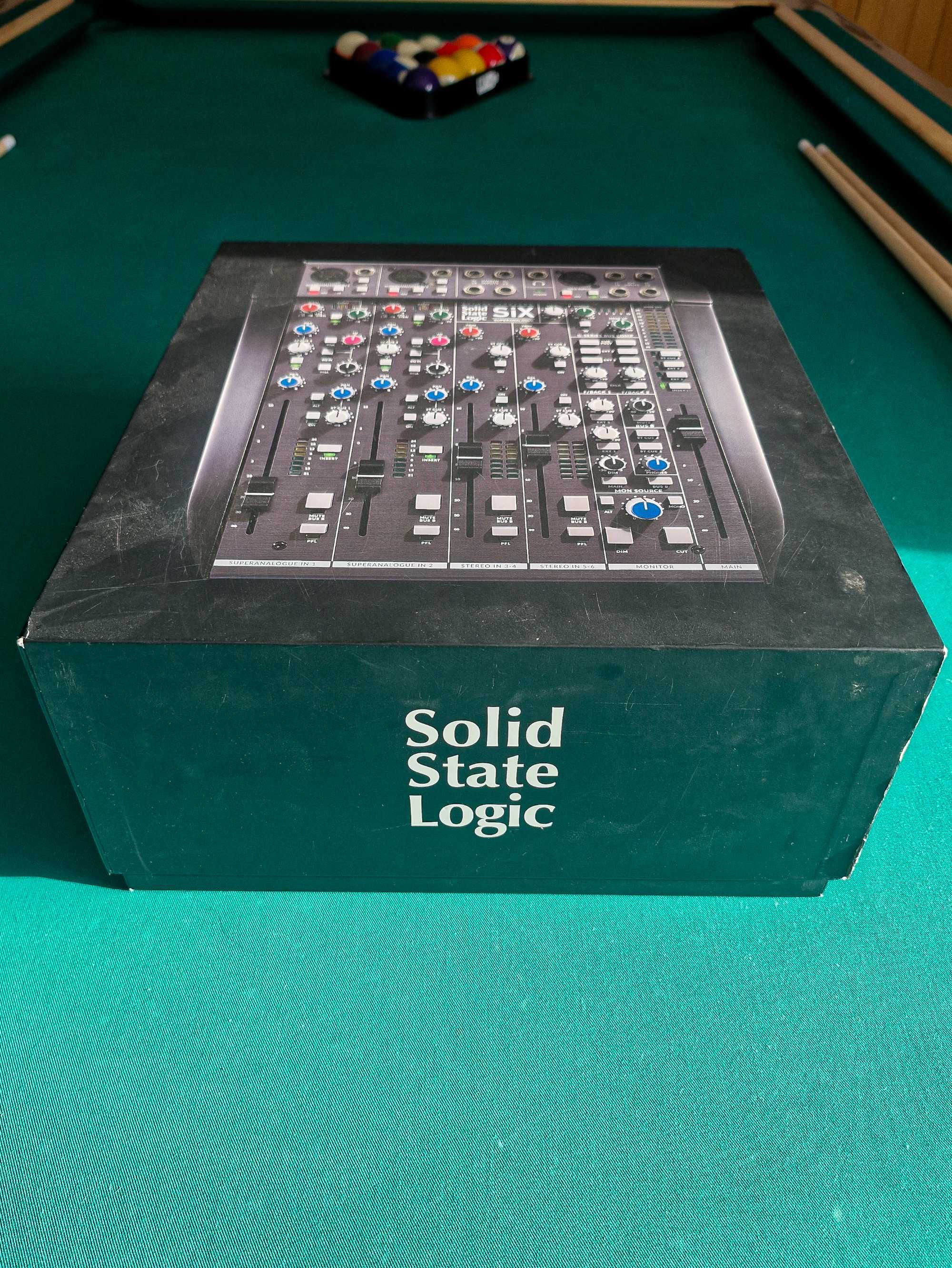 Solid State Logic SiX - Mesa de misturas analógica como nova!