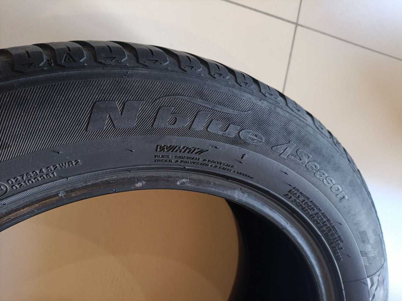 Комплект шин б/у 225/55R17 101V Nexen Nblue 4Season