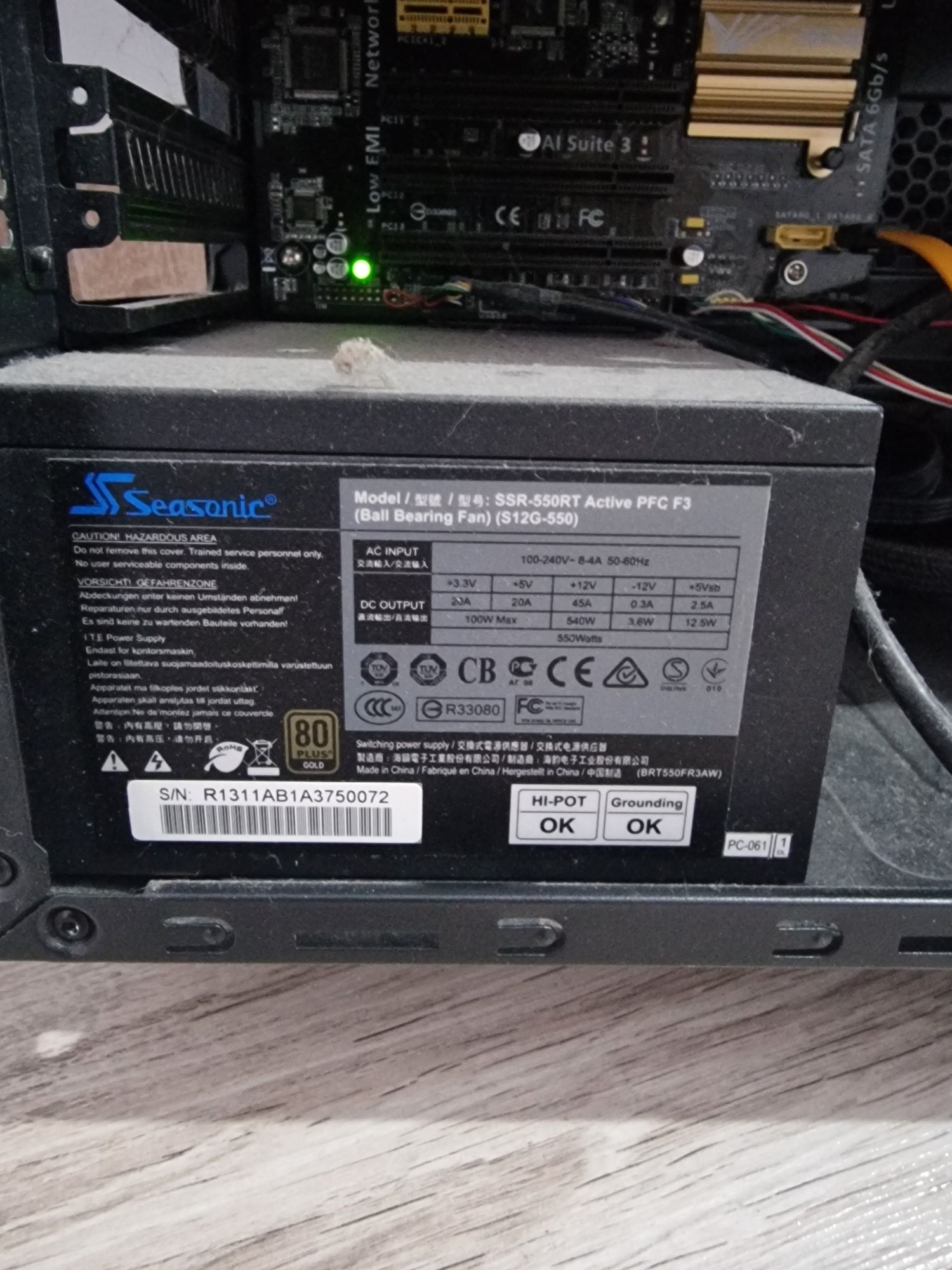 Komputer stacjonarny I5 4x3.2ghz GTX 750 ti 8gb