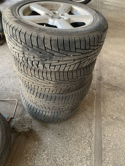 Діски з зимовою резиною на ауді