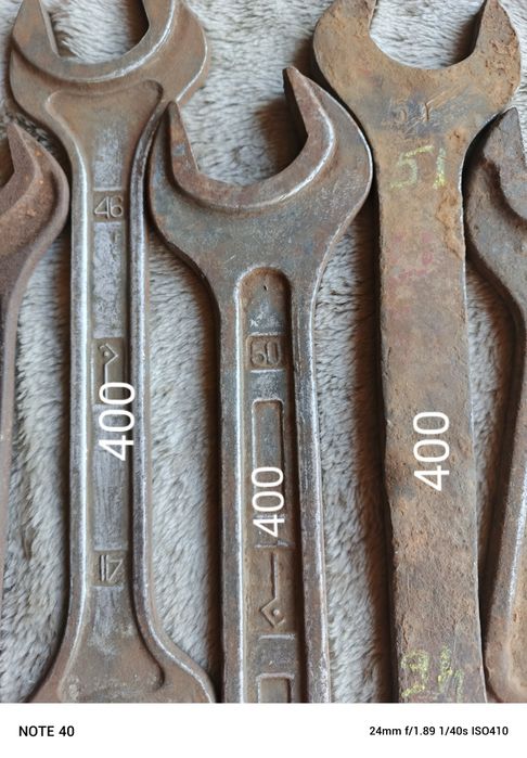 Гайкові ключі великих розмірів СРСР , ключі для круглих шлицьових гайо