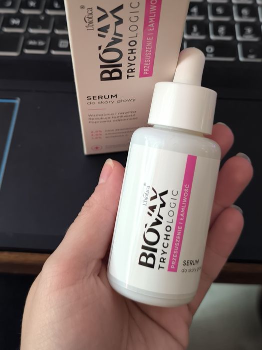 Trychologiczne serum do skóry głowy Biovax