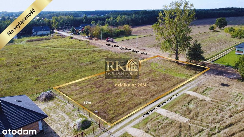 Idealna lokalizacja, gotowa działka budowlana 1527m2 - Skórzec