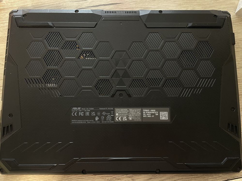 Ноутбук Asus tuf gaming f15 (fx506hf)