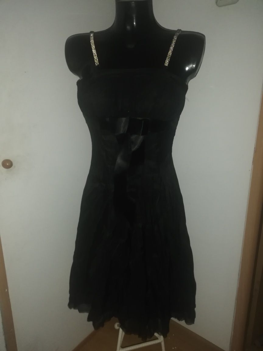 Sukienka XS34  czarna.
