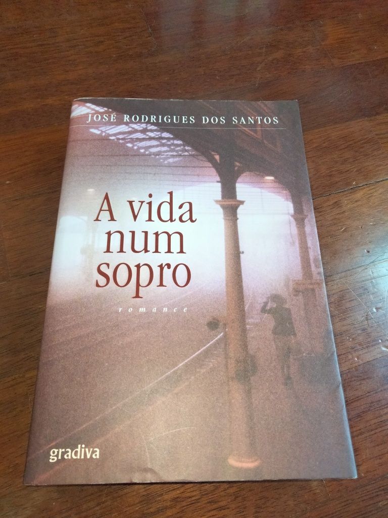 Baixa de Preço Livro " A Vida num Sopro" José Rodrigues dos Santos