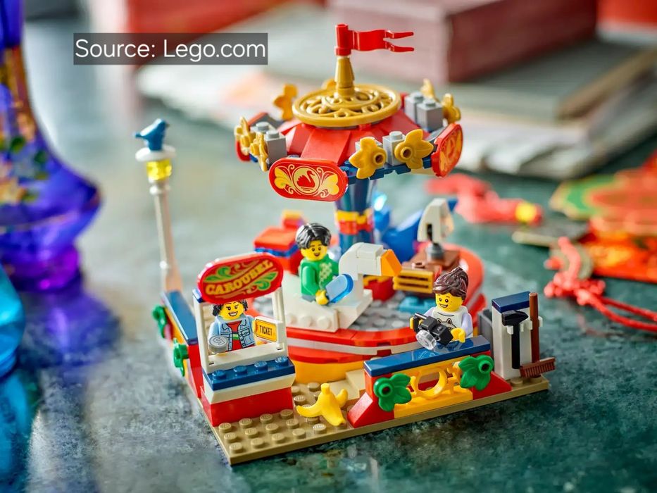 ENVIO GRATIS-LEGO 40714 Carousel Ride